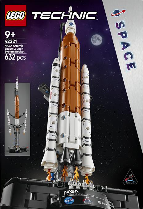 LEGO Technic (42221). Sistema di lancio spaziale razzo NASA Artemis - 10