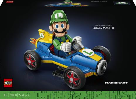 LEGO (72050). Super Mario Mario Kart: Luigi e Mach 8