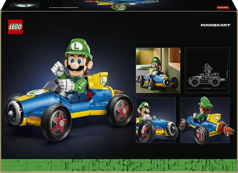 LEGO (72050). Super Mario Mario Kart: Luigi e Mach 8 - 4