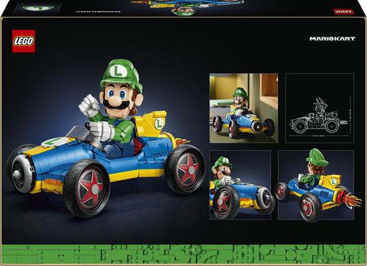 LEGO (72050). Super Mario Mario Kart: Luigi e Mach 8 - 4