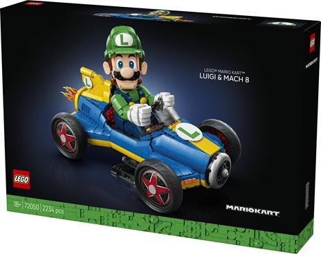 LEGO (72050). Super Mario Mario Kart: Luigi e Mach 8 - 6