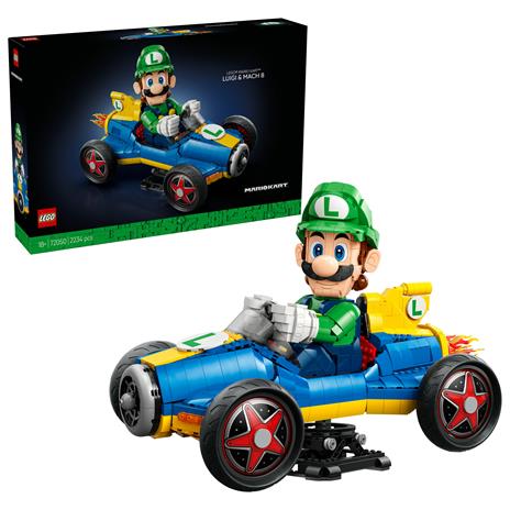 LEGO (72050). Super Mario Mario Kart: Luigi e Mach 8 - 9