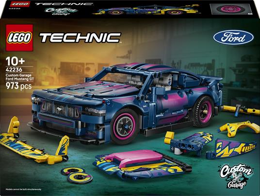 LEGO Technic (42236). Auto Ford Mustang GT Custom Garage