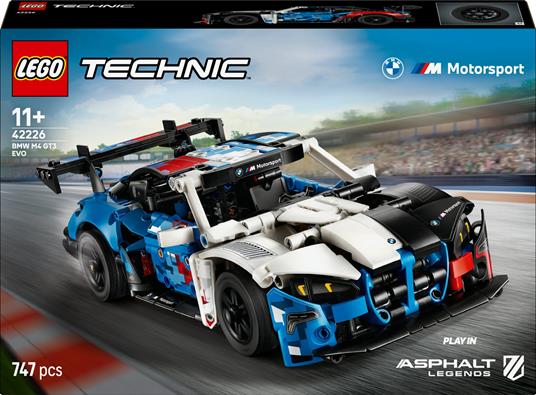 LEGO 42226. Auto da corsa BMW M4 GT3 EVO