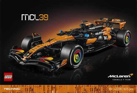 LEGO Technic (42228). Auto McLaren MCL39 F1® - 9