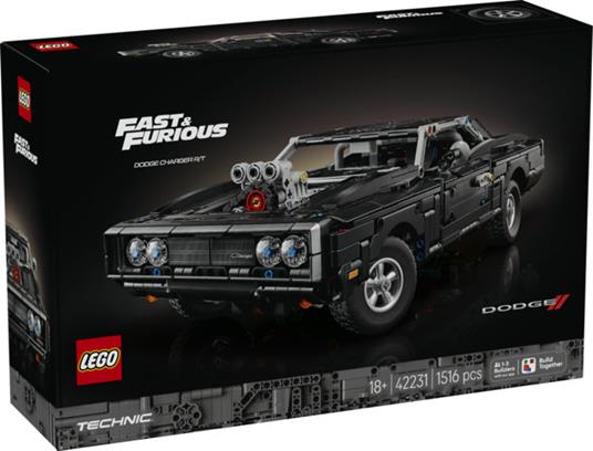 LEGO Technic (42231). Auto Dodge Charger R/T Fast and Furious - 7