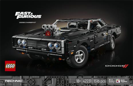 LEGO Technic (42231). Auto Dodge Charger R/T Fast and Furious - 9