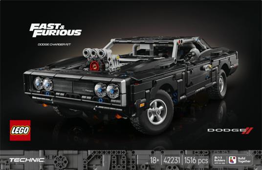LEGO Technic (42231). Auto Dodge Charger R/T Fast and Furious - 9