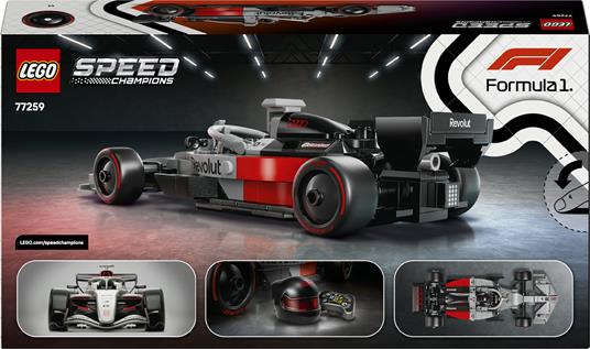 LEGO Speed Champions Auto da corsa Audi Revolut F1 Team R26 - 7