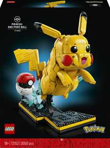 Giocattolo LEGO Pikachu e Poké Ball LEGO