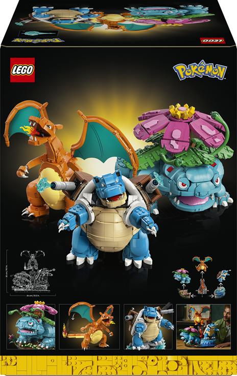 LEGO Venusaur, Charizard e Blastoise - 4