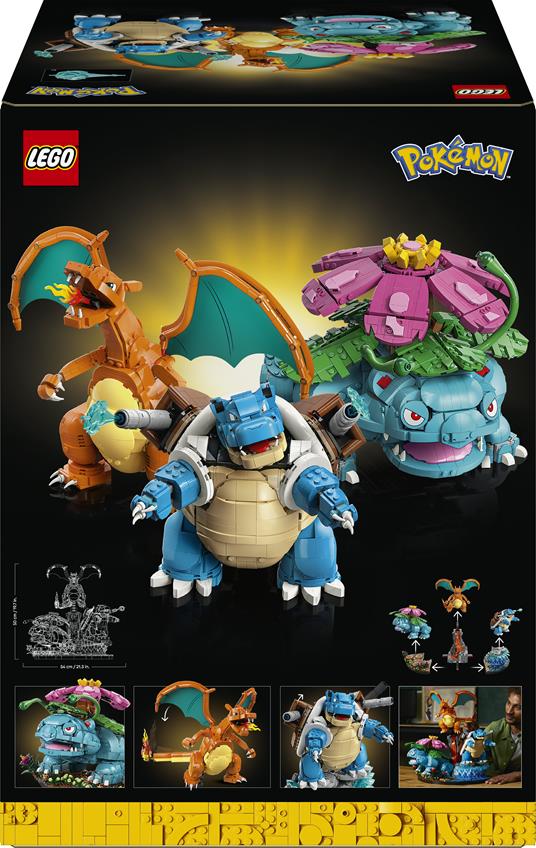 LEGO Venusaur, Charizard e Blastoise - 4