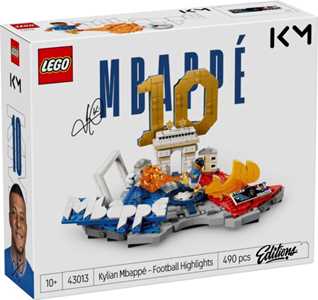 Giocattolo LEGO Editions (43013) Highlights calcistici: Kylian Mbappé LEGO