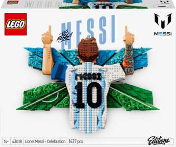 Giocattolo LEGO Editions (43018). Lionel Messi. Celebrazione LEGO
