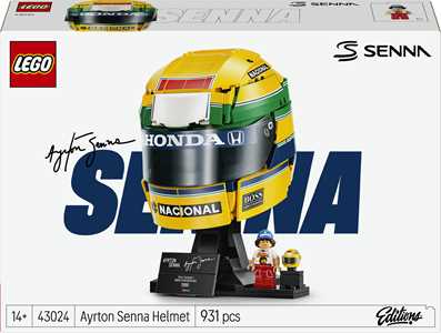 Giocattolo LEGO Editions (43024). Casco Ayrton Senna LEGO