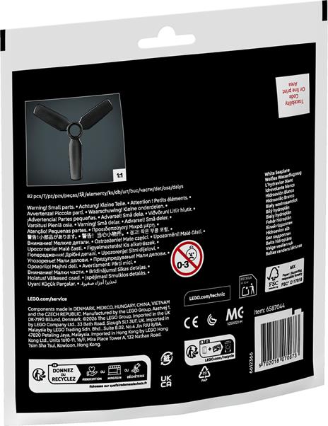 LEGO Technic Idrovolante bianco - 6