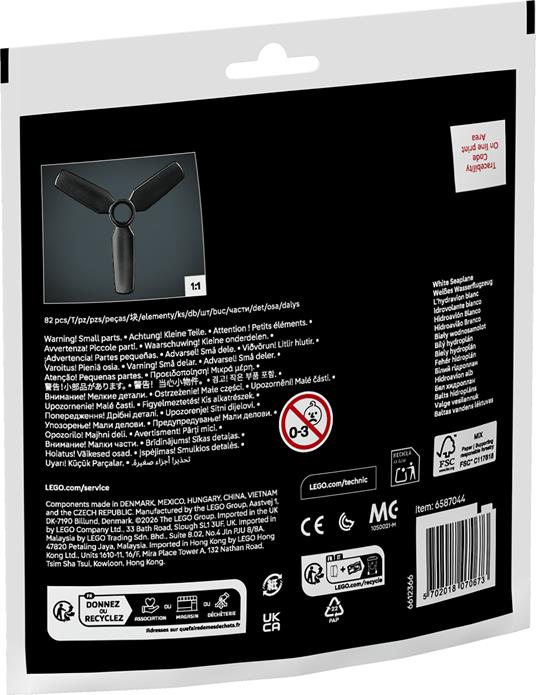 LEGO Technic Idrovolante bianco - 6