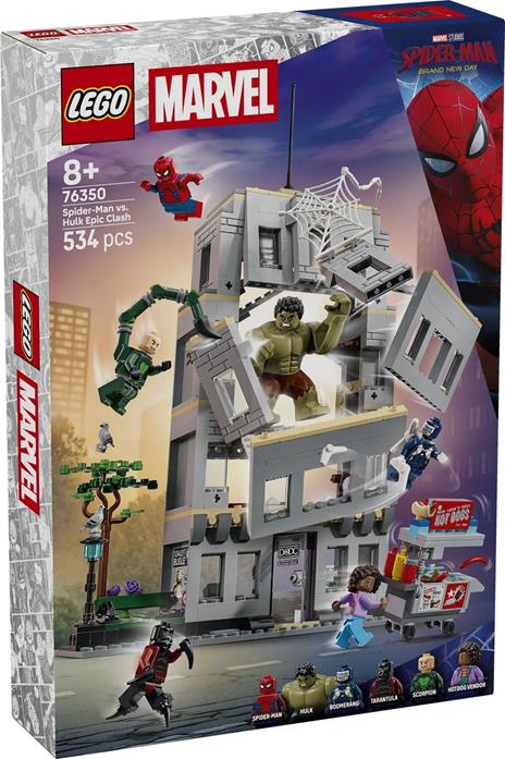 Scontro epico: Spider-Man vs. Hulk -   Marvel 76350