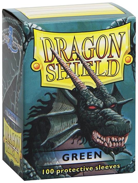Dragon Shield. Classic Green. 100 bustine protettive