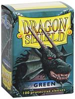 Dragon Shield. Classic Green. 100 bustine protettive