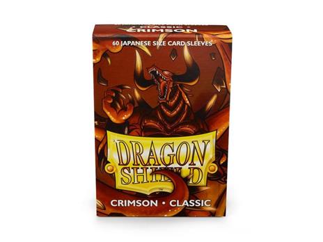 Dragon Shield Small Sleeves. Japanese Classic Crimson (60 bustine)