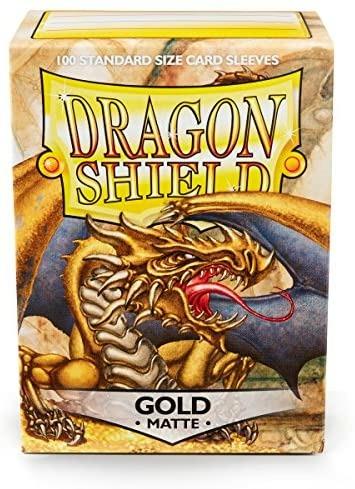 Dragon Shield. Matte Gold. 100 bustine protettive - 3