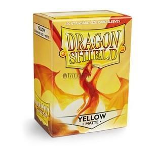 Dragon Shield. Matte Yellow. 100 bustine protettive