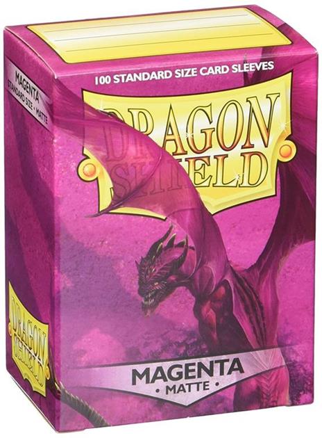 Dragon Shield. Matte Magenta. 100 bustine protettive