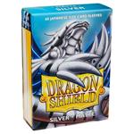 Bustine Japanese Dragon Shield Matte 60 (ARGENTO)