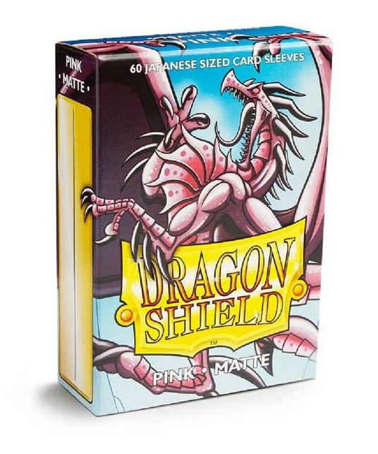 Bustine Japanese Dragon Shield Matte 60 (ROSA)