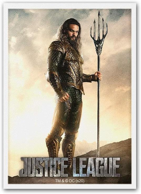 100 Bustine Matte Standard Art Justice League Aquaman - 2