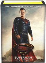 100 Bustine Matte Standard Art Justice League Superman