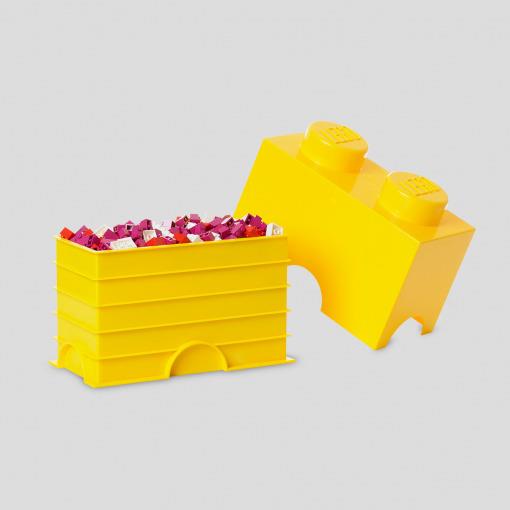 Lego. Contenitore 2 bottoni - LEGO - Set mattoncini - Giocattoli