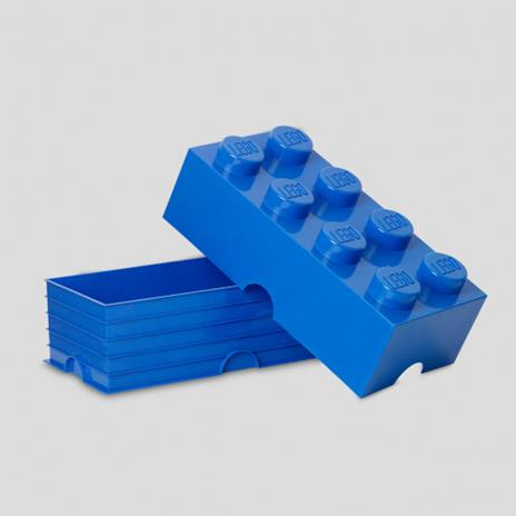 Scatola Grande Mattoncino Blu Lego - 7