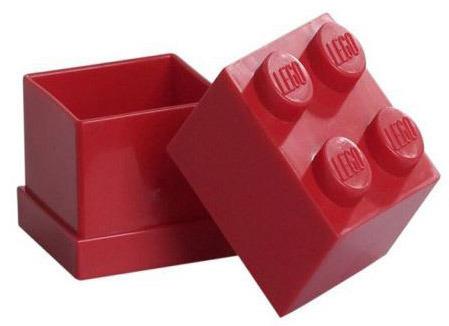 Contenitore LEGO Mini Box 4 Rosso