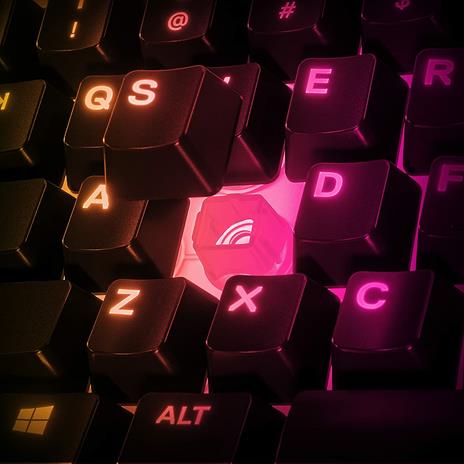 SteelSeries Apex 3 TKL - RGB Tastiera da Gaming - Fattore di Forma Compatto Senza tastierino numerico studiato per Gli Esport - Illuminazione RGB a 8 Zone - Layout Tedesco QWERTZ - 6
