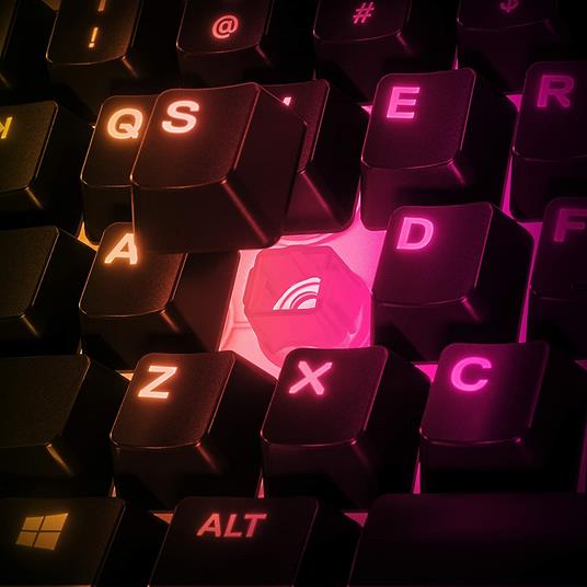 SteelSeries Apex 3 TKL - RGB Tastiera da Gaming - Fattore di Forma Compatto Senza tastierino numerico studiato per Gli Esport - Illuminazione RGB a 8 Zone - Layout Tedesco QWERTZ - 6