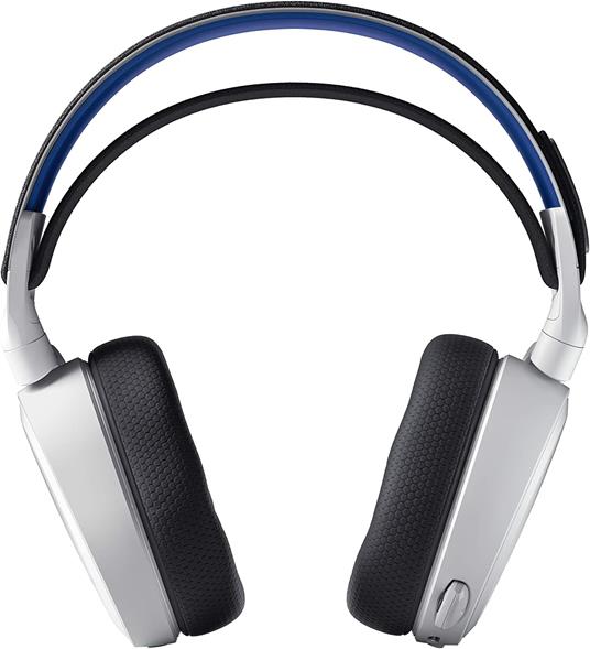 SteelSeries Arctis 7P+ - Wireless Cuffie da gaming - 2.4 GHz senza perdite  - 30 ore di durata della batteria - Per PS5, PS4, PC, Mac, Android e Switch  - Bianco - Steelseries - Informatica | IBS