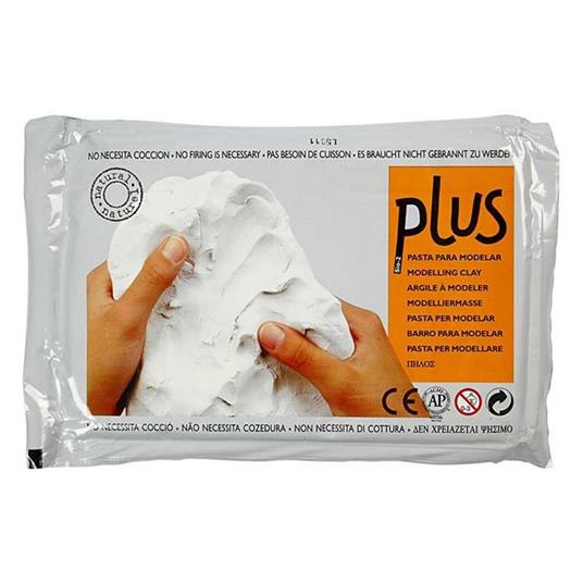 Argilla naturale da modellare grigio chiaro 1 kg - 3