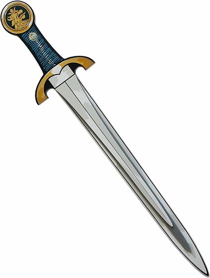 Spada cavaliere blu/oro