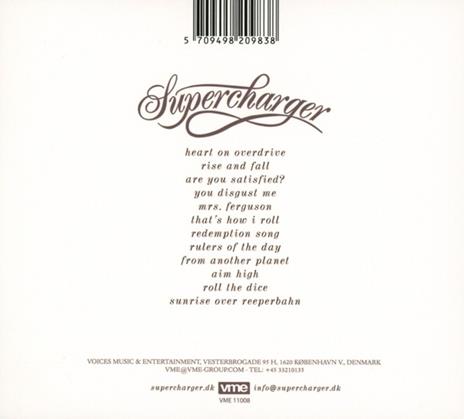 That's How We Roll - CD Audio di Supercharger - 2