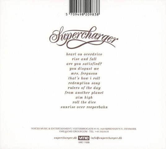 That's How We Roll - CD Audio di Supercharger - 2