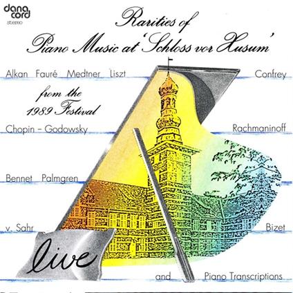 Rarities Of Piano Music 1989 - Live Reco - CD Audio