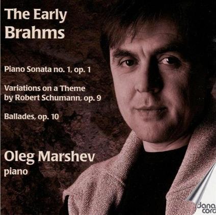 Early Brahms.Piano Sonata - CD Audio di Johannes Brahms