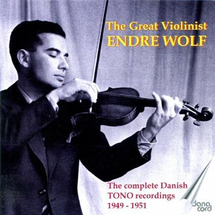 Endre Wolf: Complete Danish Tono Recordings 1949-1951 - CD Audio
