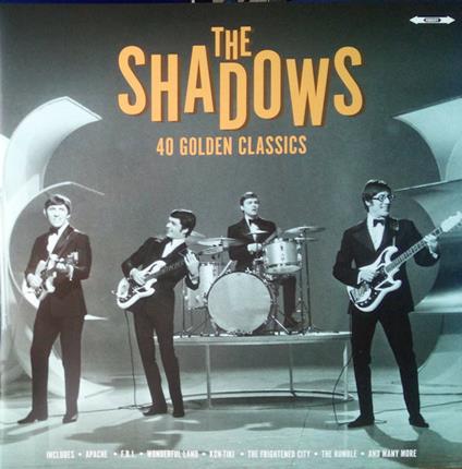 40 Golden Hits - Vinile LP di Shadows