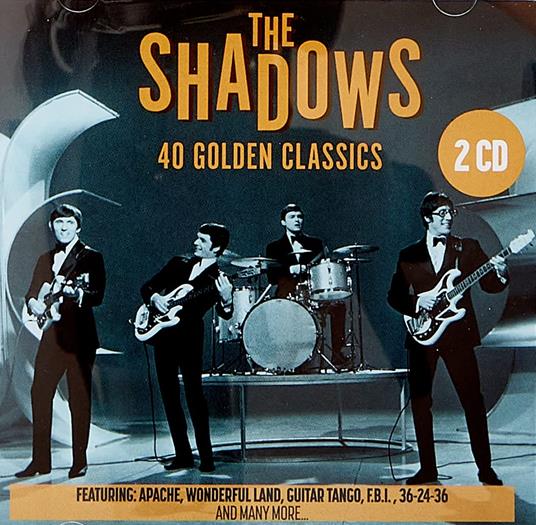 40 Golden Classics - CD Audio di Shadows