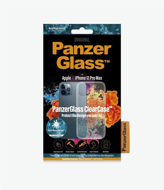 PanzerGlass 0250 custodia per cellulare 17 cm (6.7") Cover Trasparente