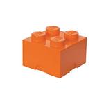 LEGO Brick Mattoncino Bottoncini,Contenitore impilabile Litri, Arancione, Acciaio Inossidabile, Verde, One Size