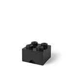 LEGO L4005BL.00 Storage Brick 4 con cassetti, nero